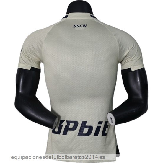 Nuevo Especial Camiseta Napoli 23/24 Amarillo Baratas